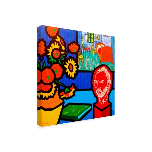 John Nolan 'Homage To Van Gogh 3' Canvas Art,24x24